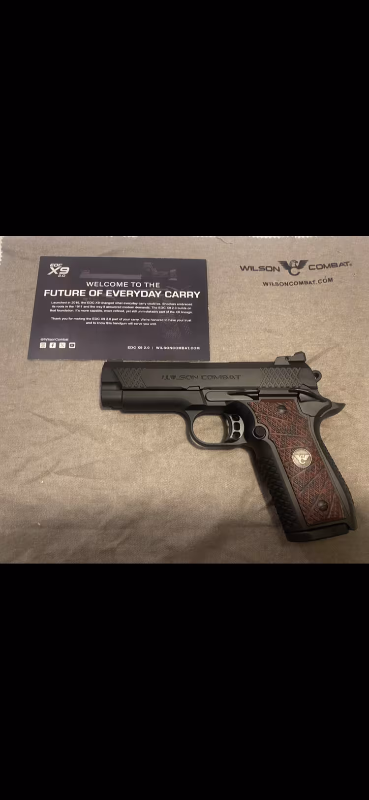 Wilson combat edc x9 2.0 sıfır