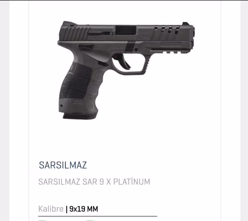 Sar 9 x platinum