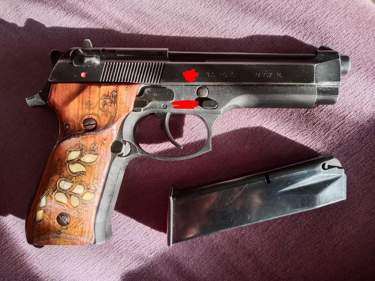 Özel TC polis serili yavuz 16 parabellum