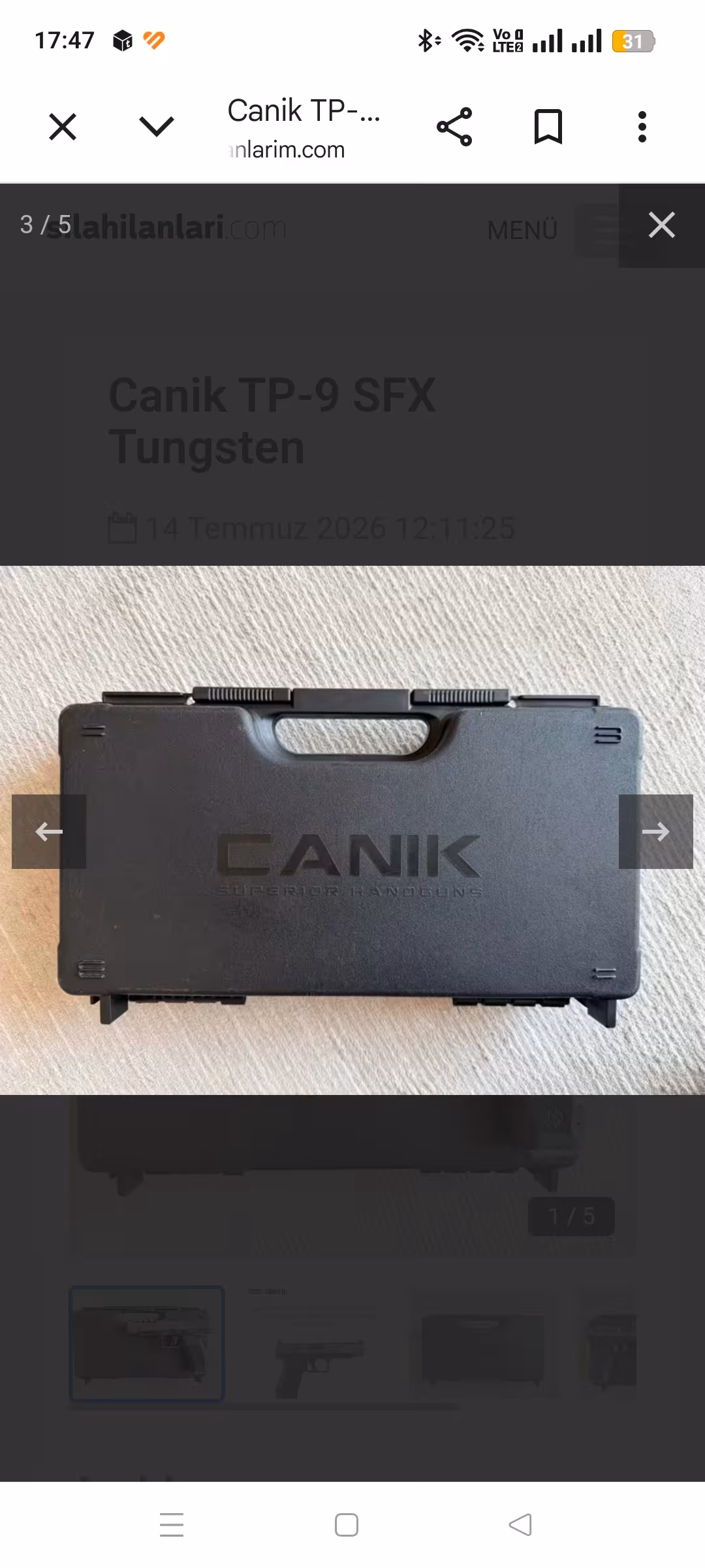 Canik TP 9 sfx tungsten