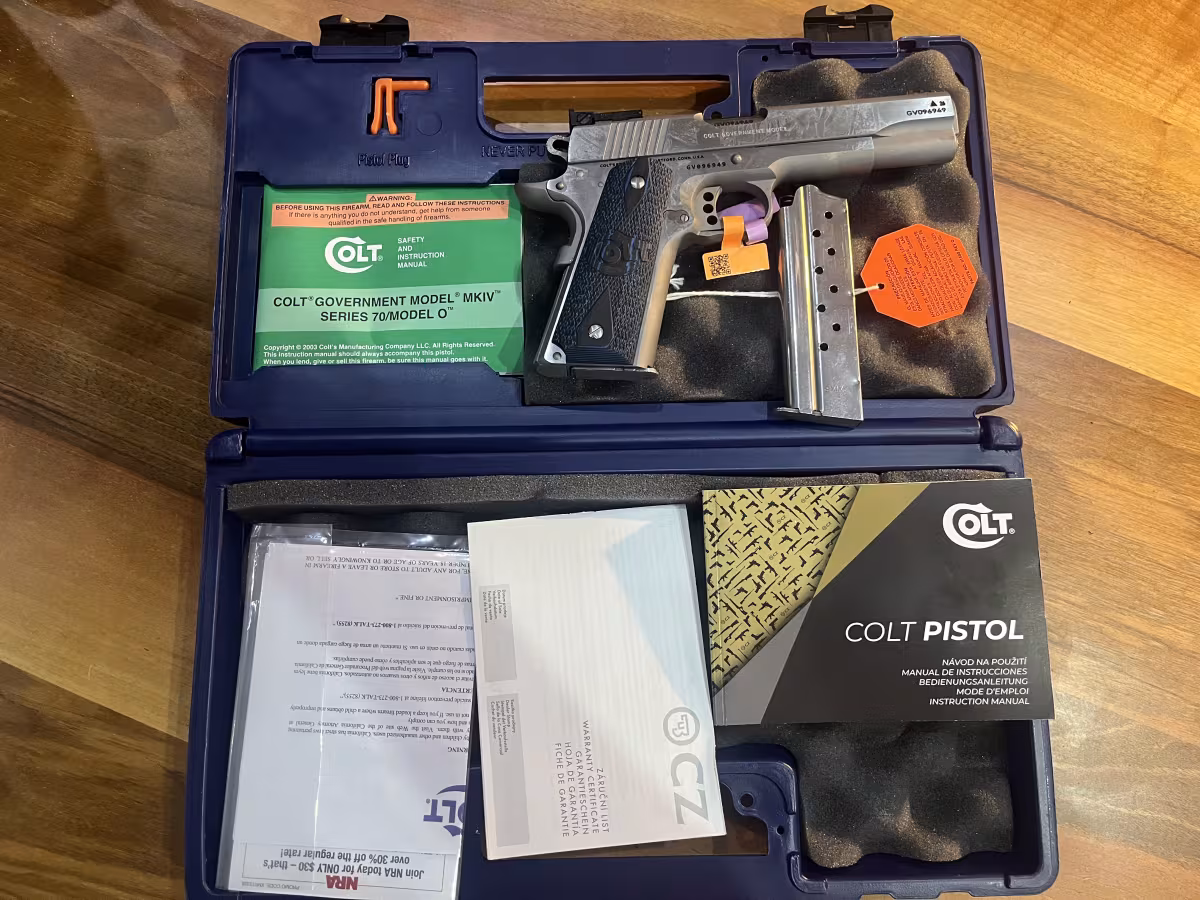Sıfır Colt Gold Cup Lite 9x19