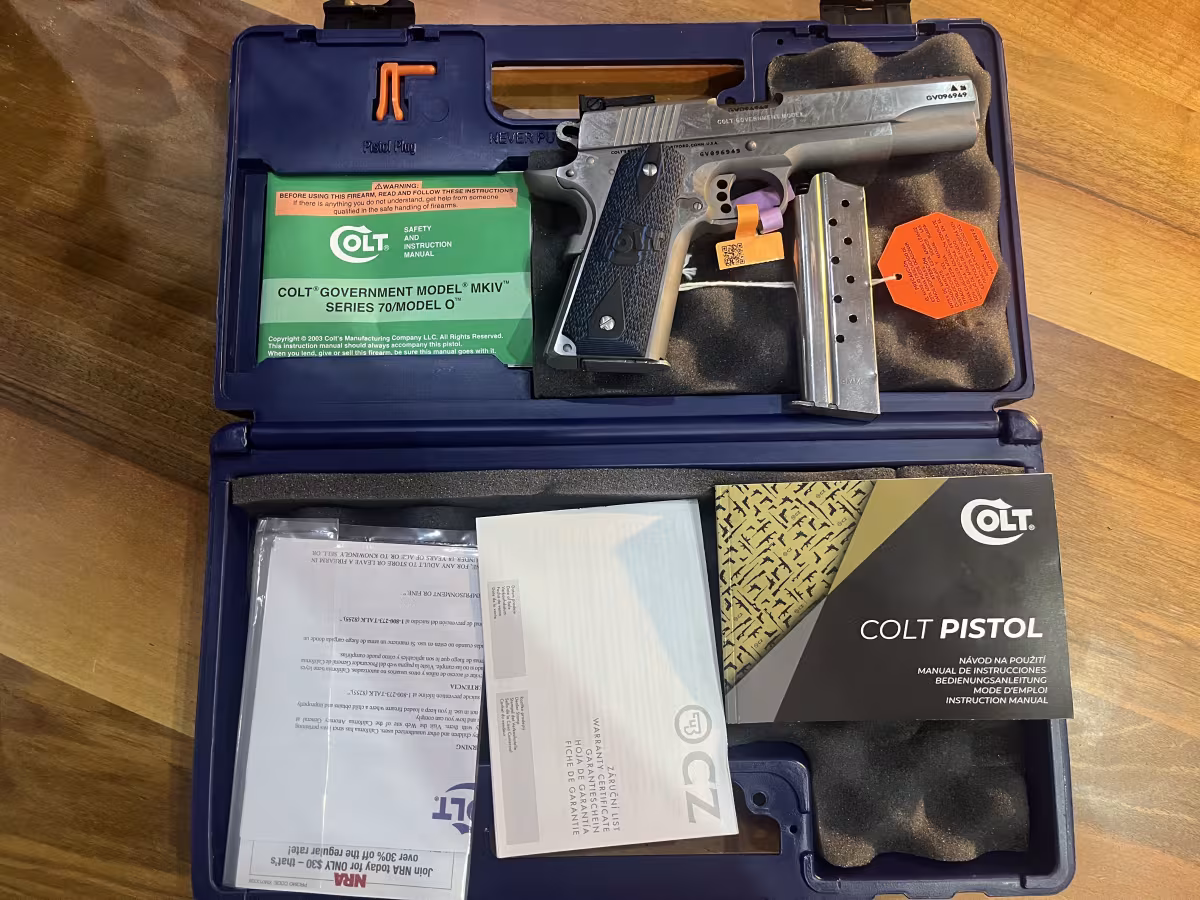 Sıfır Colt Gold Cup Lite 9x19