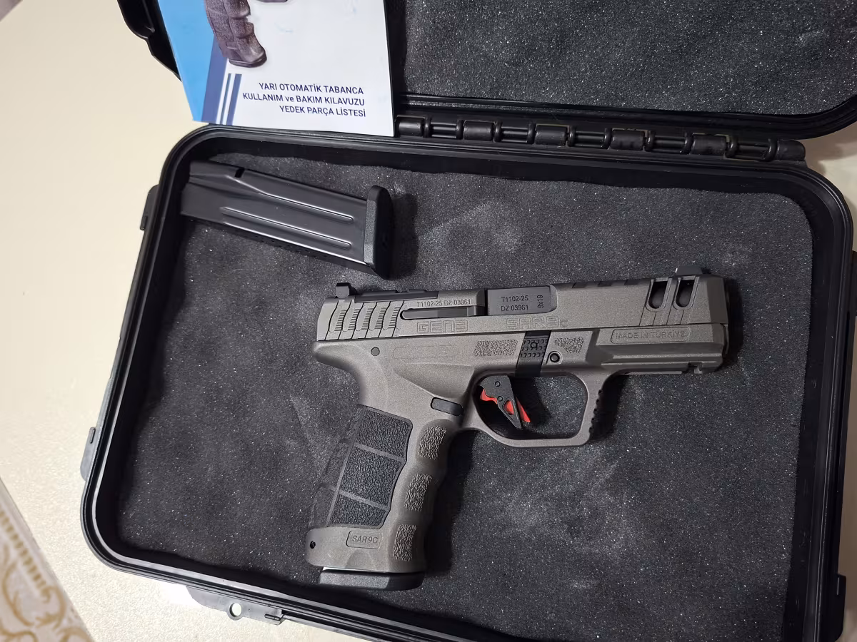 Memurdan satılık Sarsılmaz sar 9 gen 3 sıfır kutulu