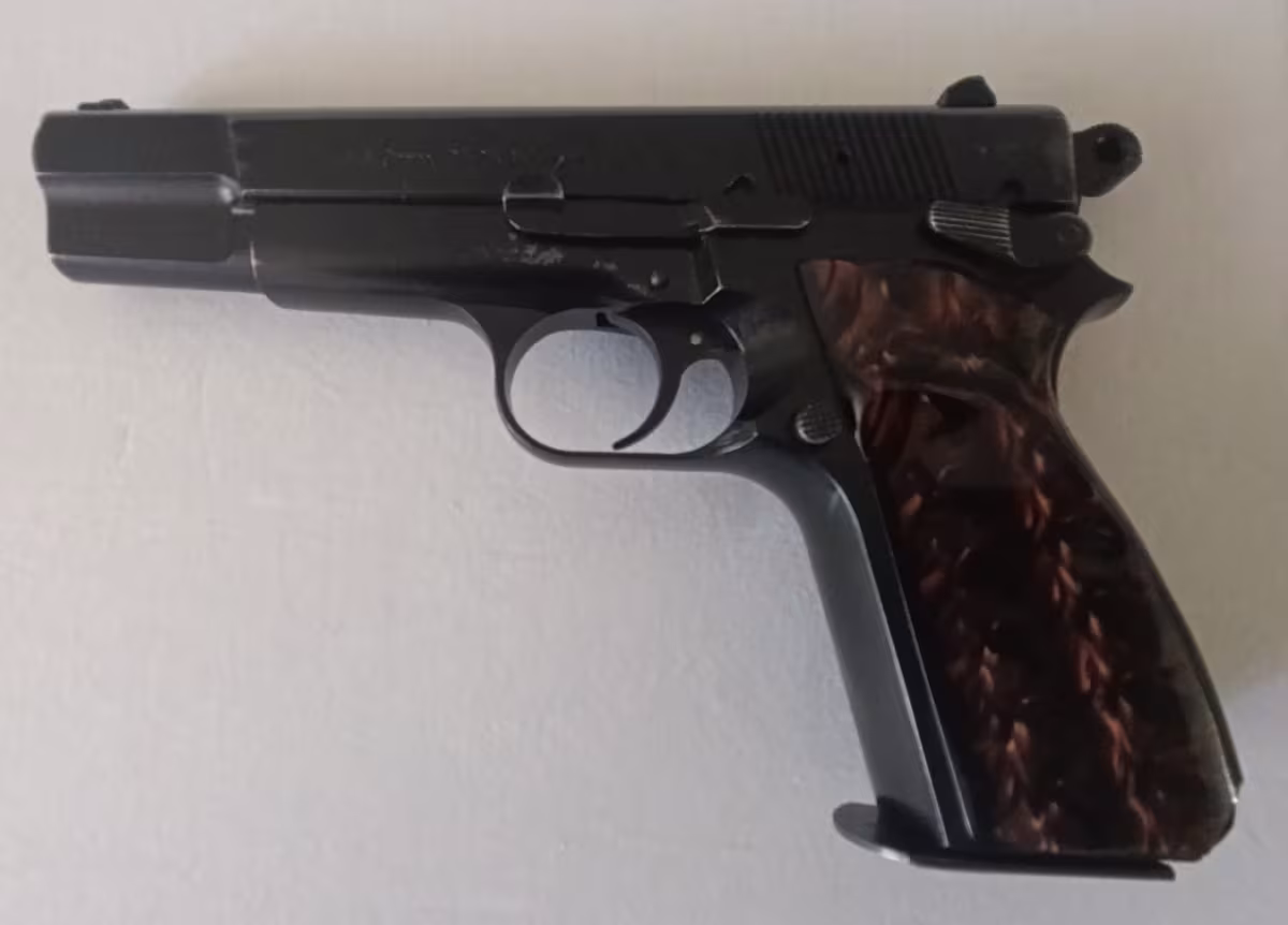 EMEKLİ EMNİYET GÖREVLİSİNDEN RUHSATLI İLK BROWNİNG HIGH POWER KLONU ASİLSAN ATMACA 53 14'LÜ. 5.000 TL.
