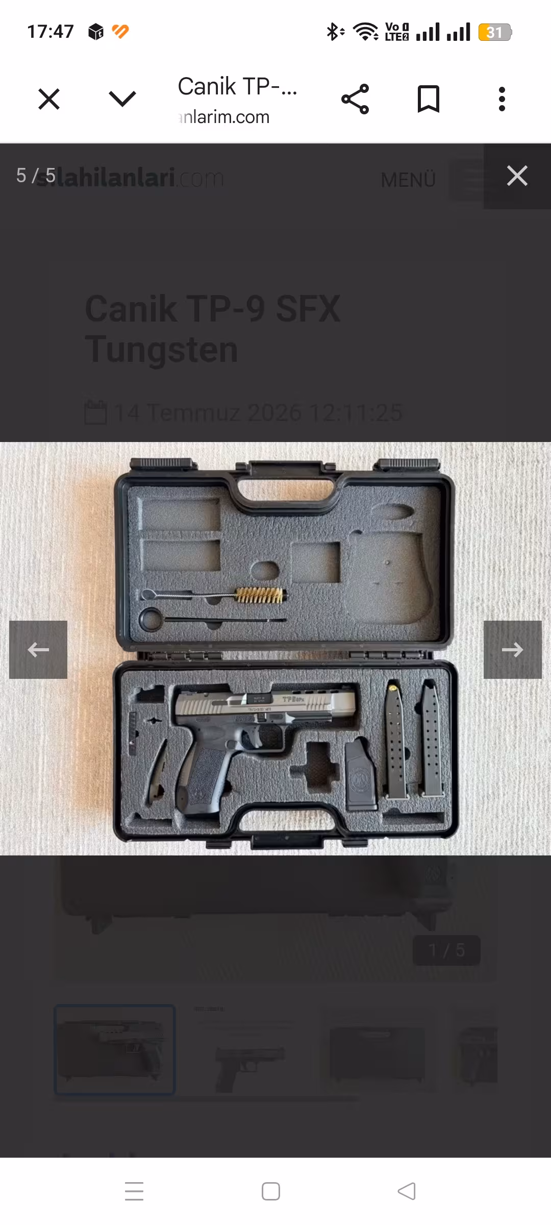 Canik TP 9 sfx tungsten