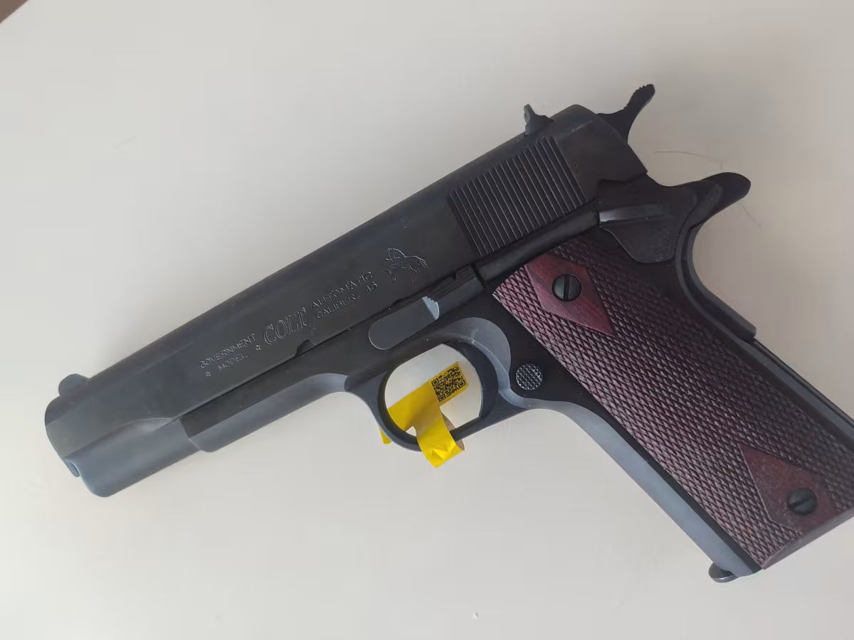 Sıfır atış yapılmamış colt 1911 45 acp