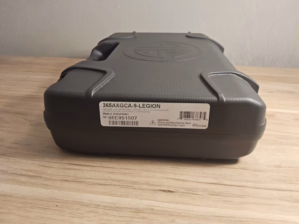 Sig Sauer P365 AXG Legion