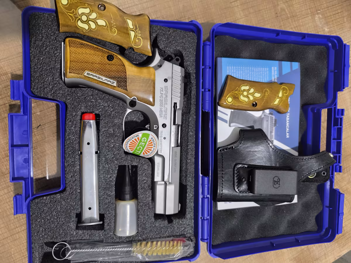 Memurdan 0 hiç atış yapılmamış sarsılmaz kılınç mega 2000 inox