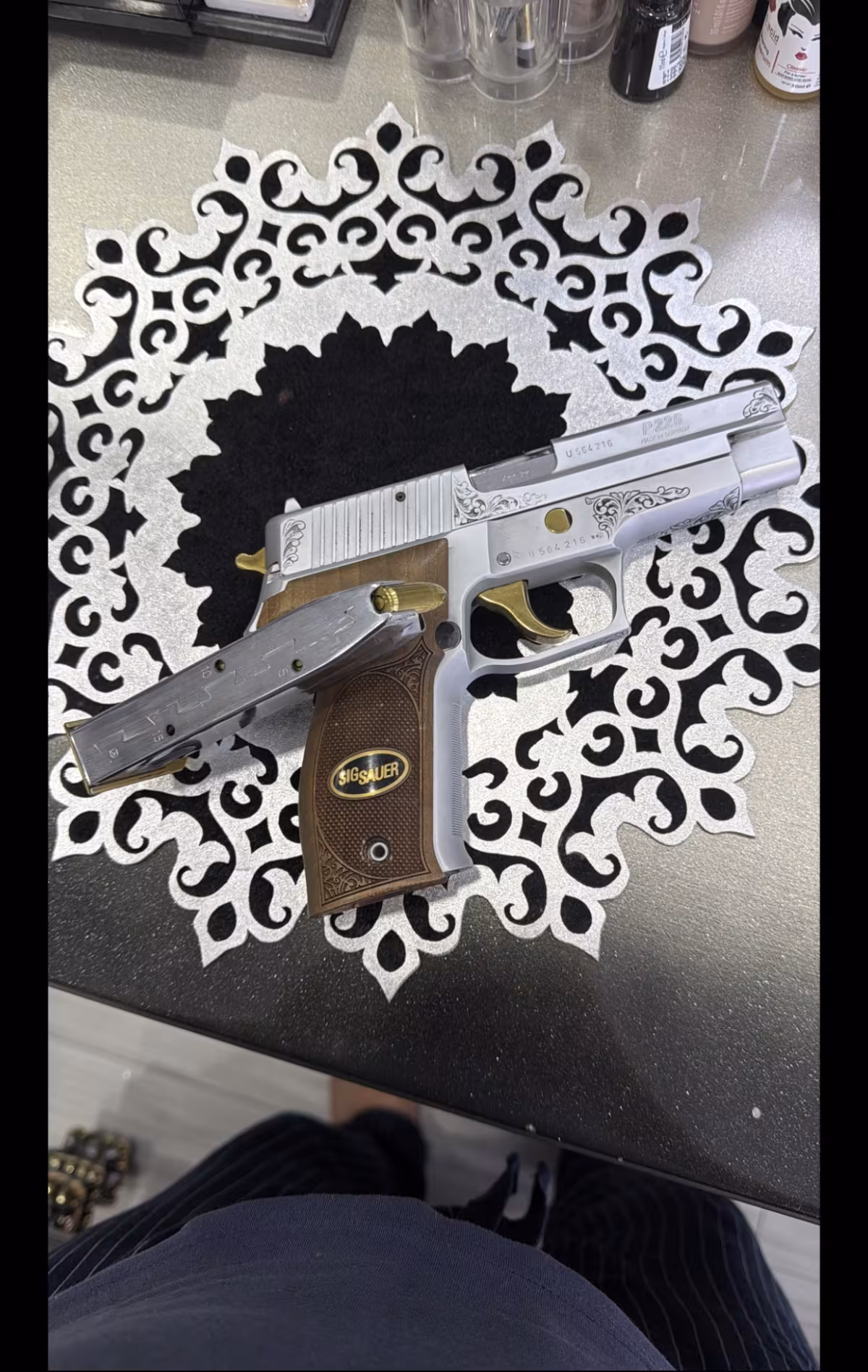 Sig sauver p226 elite (acil)özel işlemeli