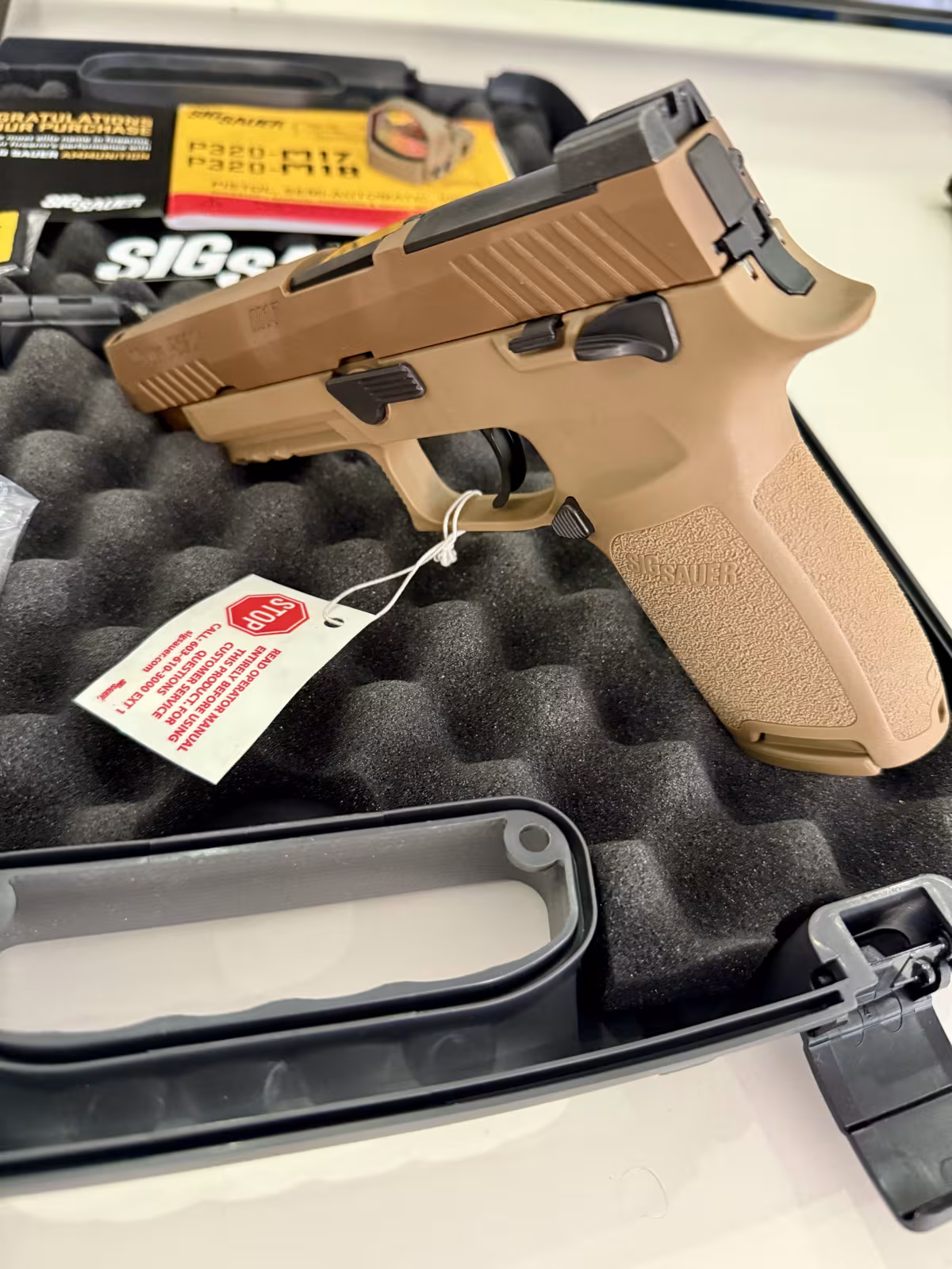 Sig Sauer P320-M17 + Romeo1Pro 6 Red Dot