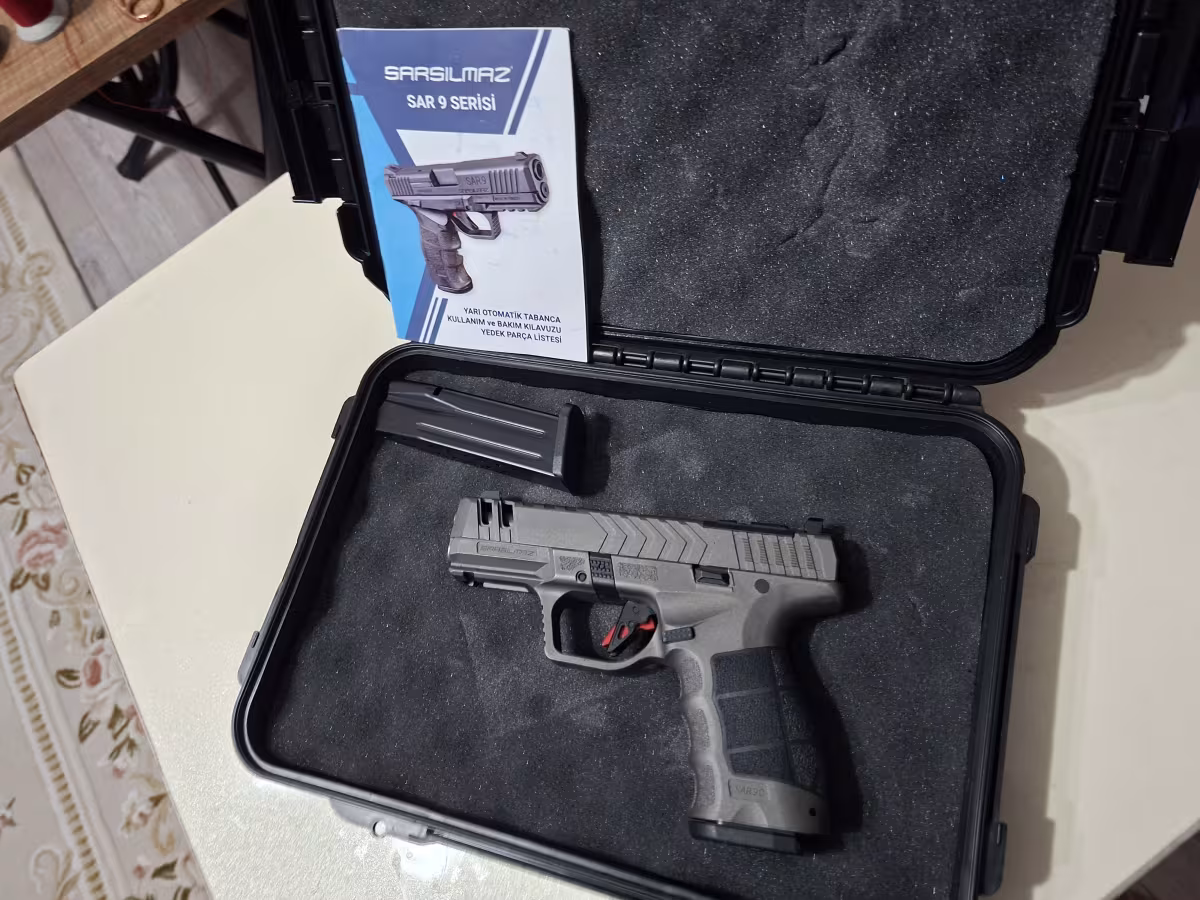 Memurdan satılık Sarsılmaz sar 9 gen 3 sıfır kutulu