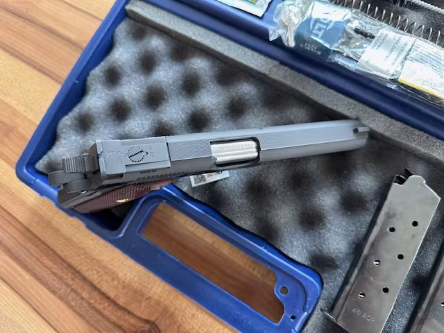 KAMU GÖREVLİSİNDEN COLT 1911 GOLD CUP NATİONAL MATCH 45 ACP