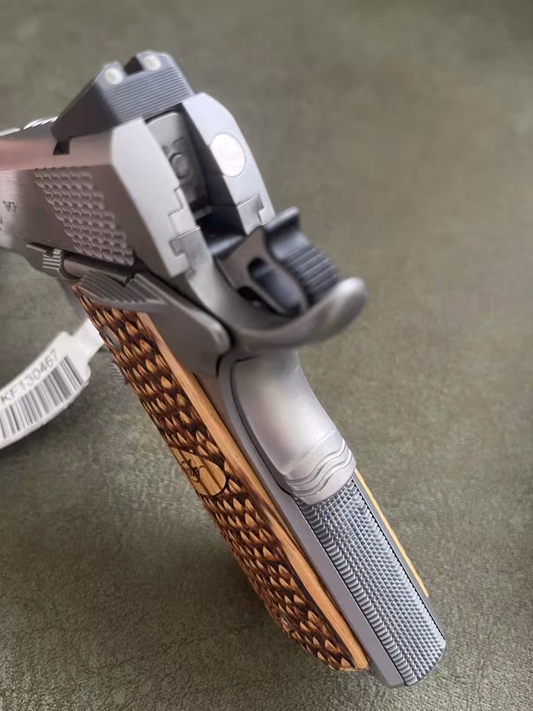 Türkiye'de Tek -Avrupa Özel Yapımı Sıfır Kutulu Kimber 1911 Stainless Raptor II (9mm) - ABD Permili