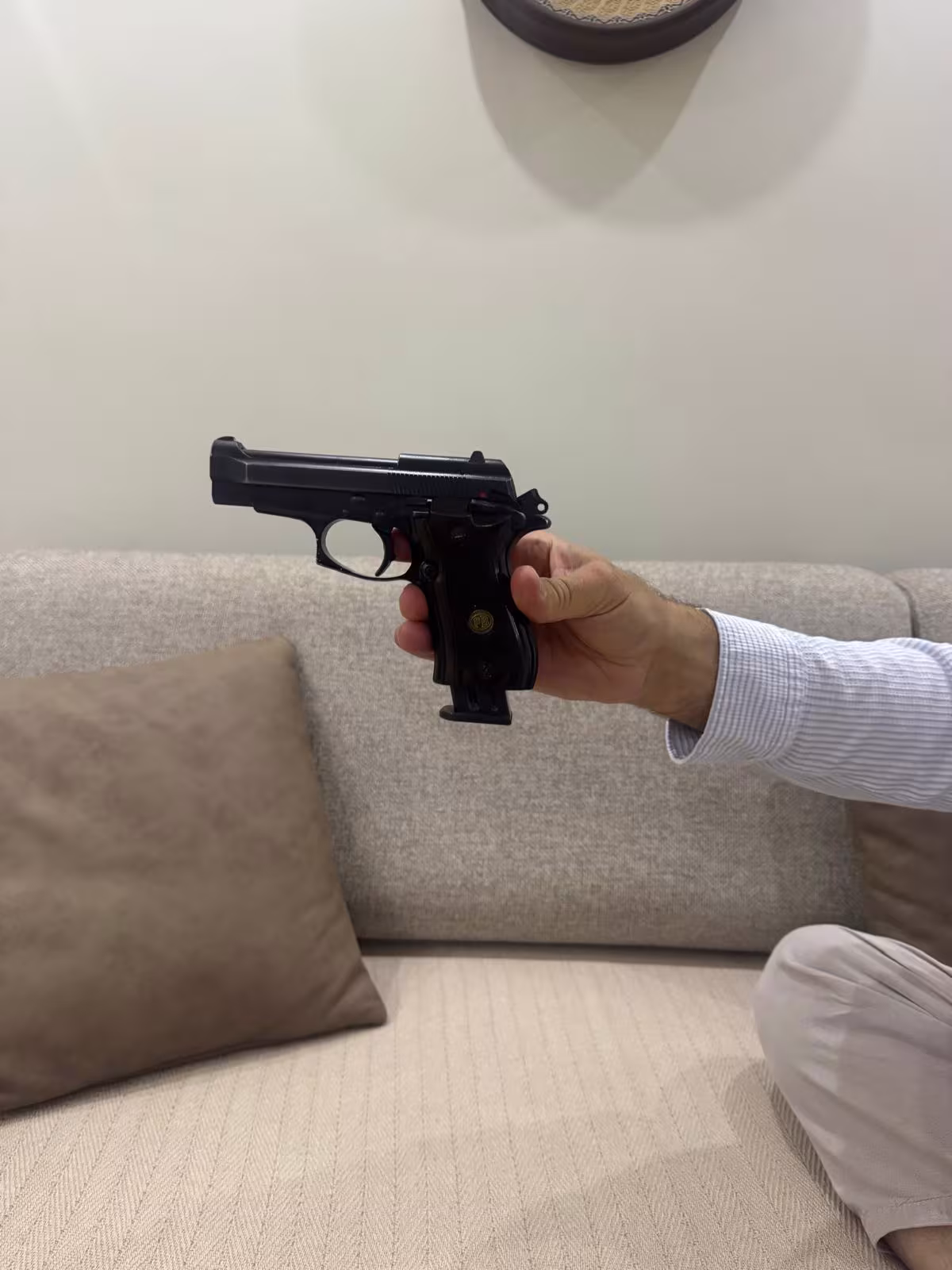 EMEKLİ EMNİYET MÜDÜRÜNDEN 7,65 ÇAPINDA 12+1 KAPASİTELİ ORİJİNAL BARETTA !