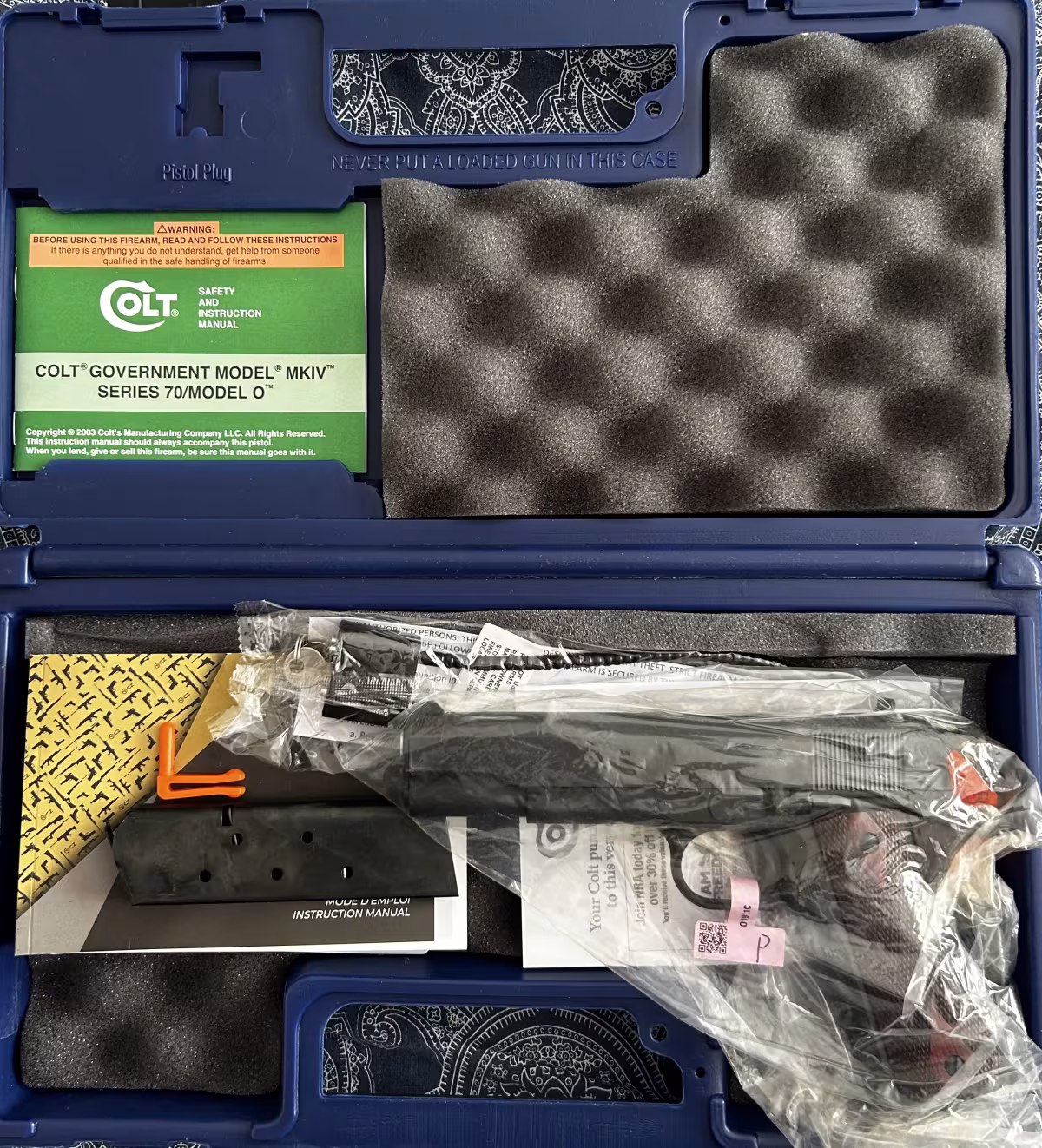 KAMU GÖREVLİSİNDEN HİÇ KULLANILMAMIŞ COLT 1911