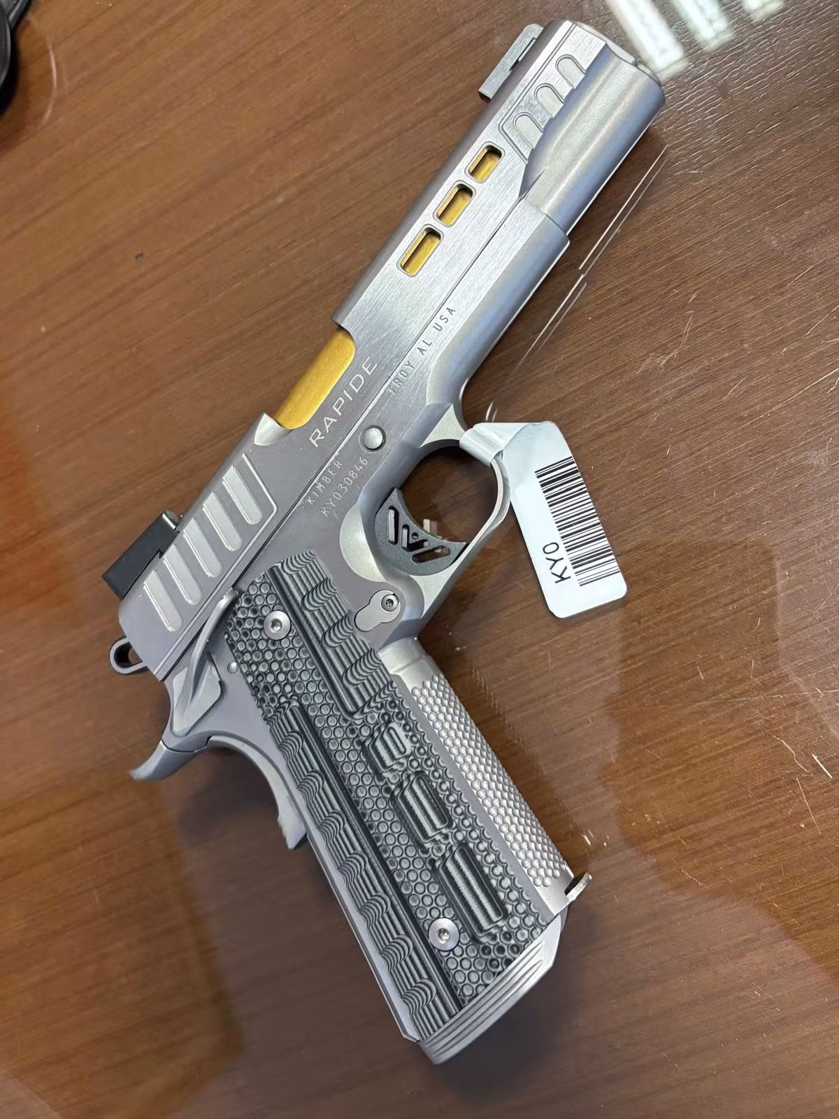 Kamu Görevlisinden Hiç Kullanılmamış Sıfır Kimber Rapide Dawn