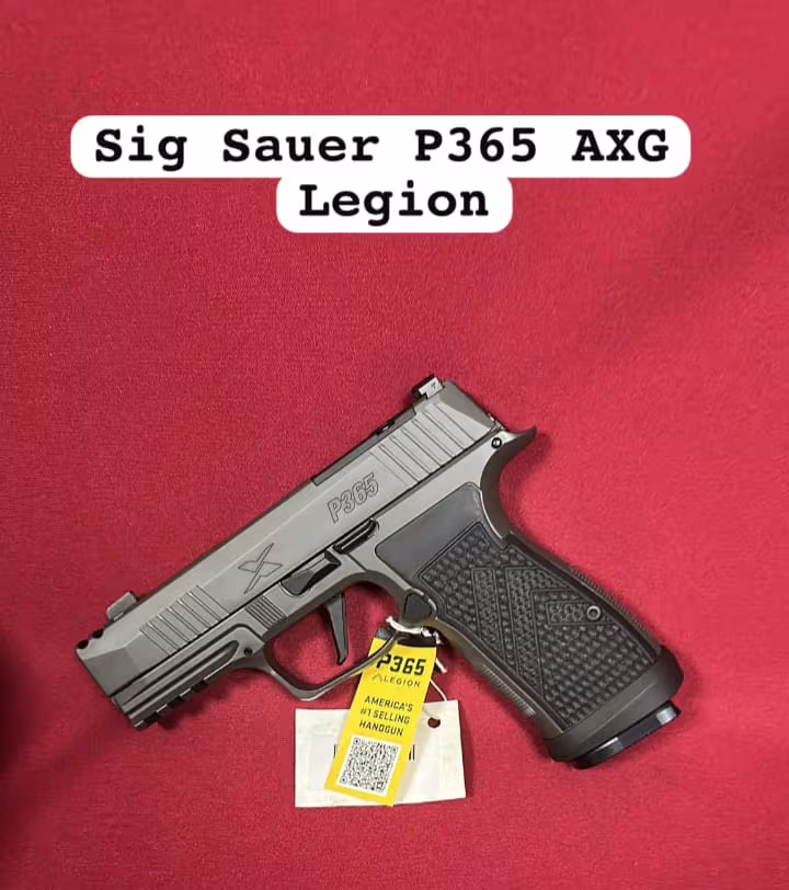 Sig Sauer P365 AXG Legion