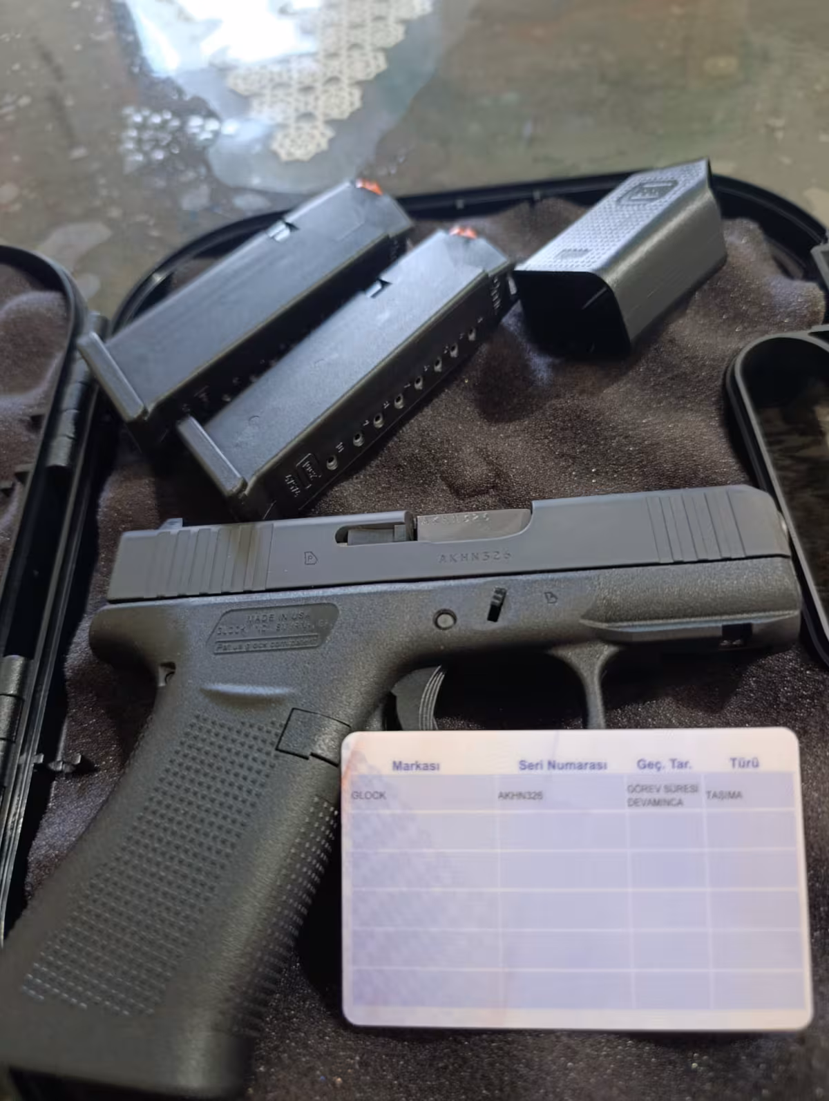 Glock 43X, hiç kullanılmamış