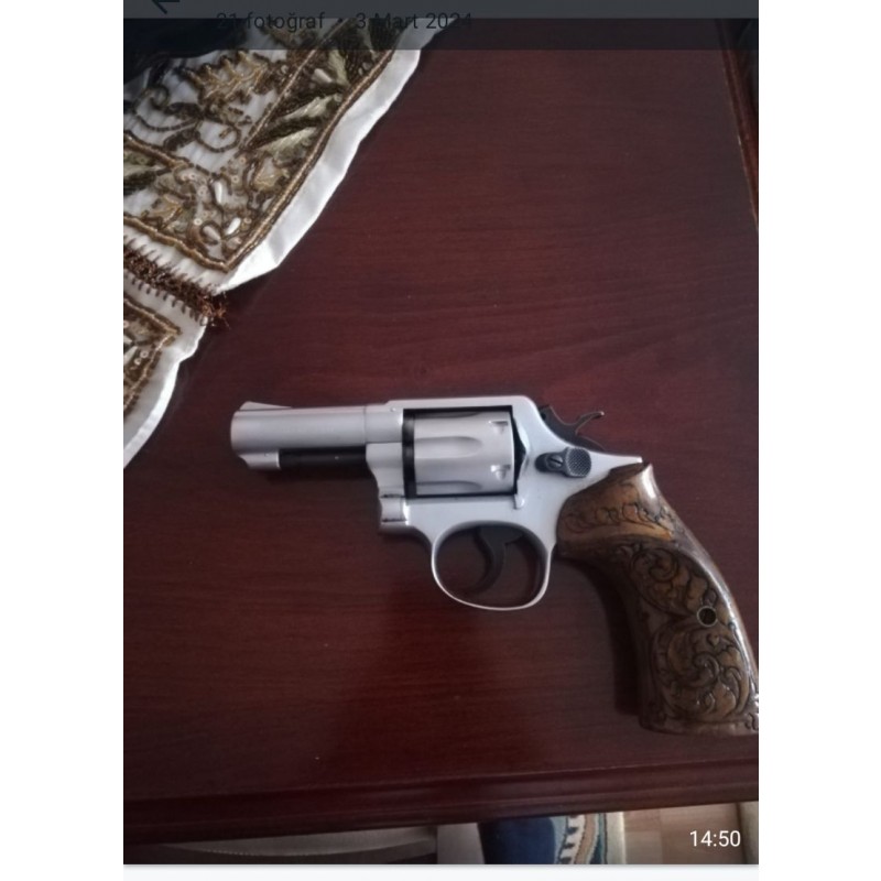 38 lik Smith wesson ABD yapımı toplu tabanca