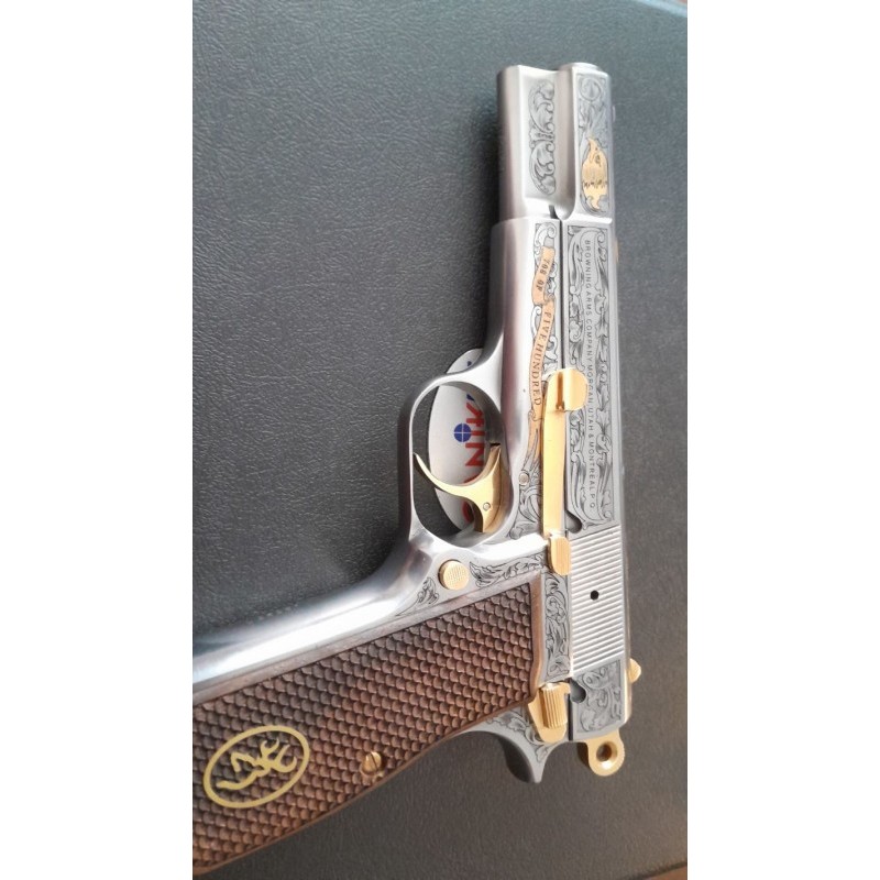 Browning 9mm tabanca  özel gravur  işlemeli
