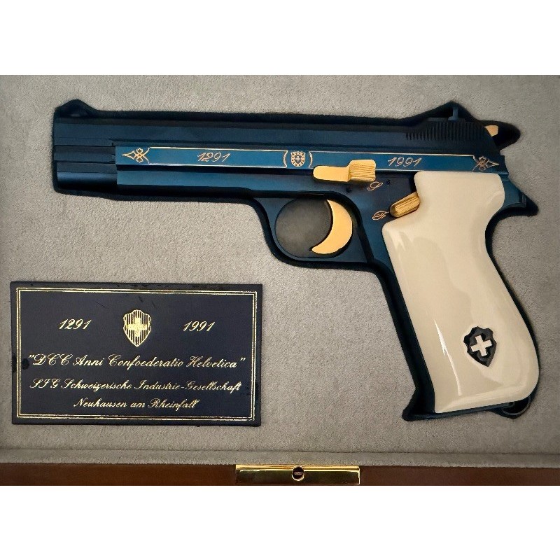 Sig Blue Helvetica P210