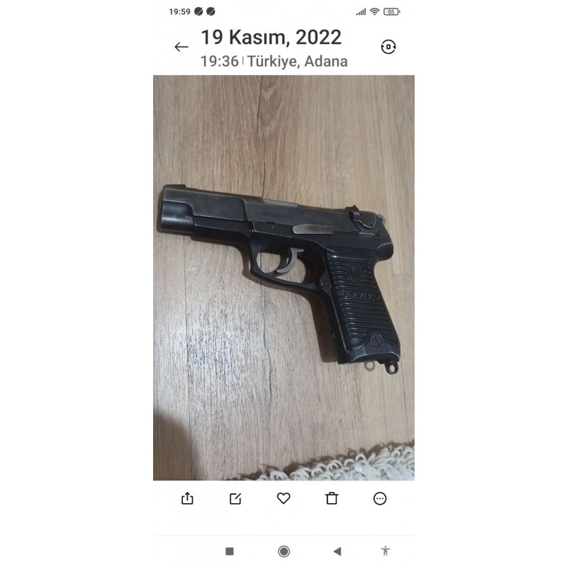 Emekli polisden ruger