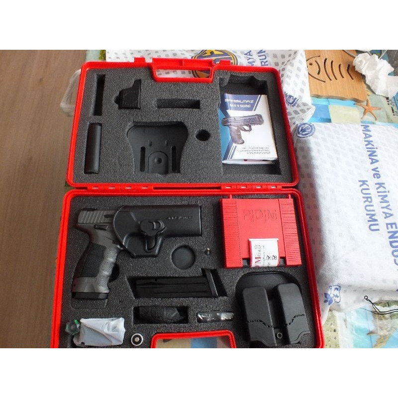 SARSILMAZ SAR 9X METE PLATİNİUM SIFIR KUTUSUNDA SİLAH