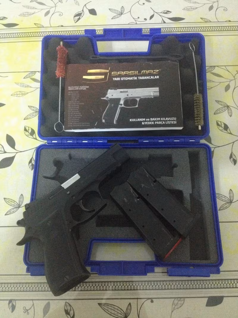 SARSILMAZ K2 45 CAL..RUHSATLI 14+1