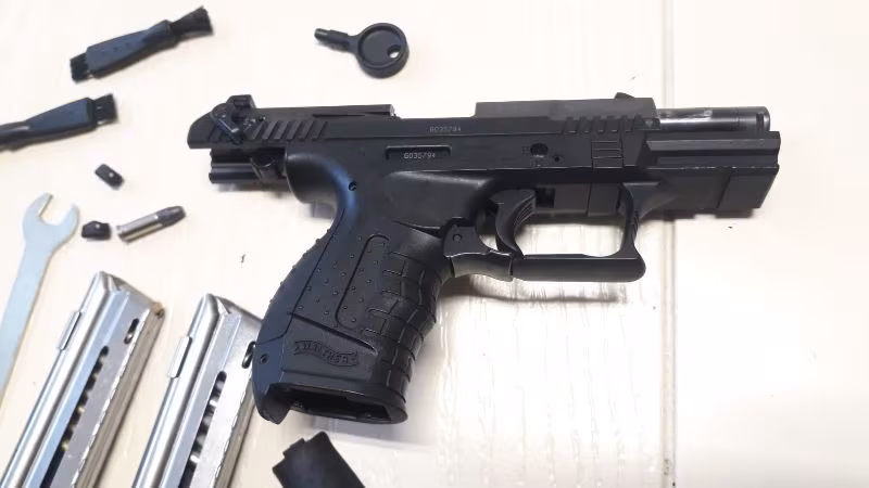 WALTHER P 22 LR BULUNDURMA RUHSATLI