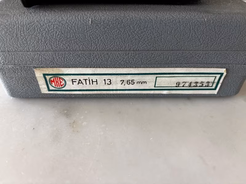 Sıfır ayarında Fatih 13