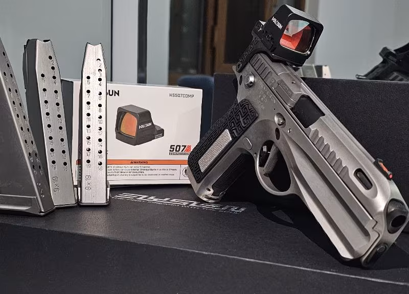 Elysien Soul Limited 99 | 9x19, 19 Kapasiteli Koleksiyonluk, TSL Üçgen Namlu, M-Grips & MTR (Créapeiron CZ)