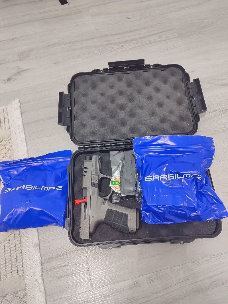 Sarsılmaz sar 9 cx platinum Sıfır kutusunda