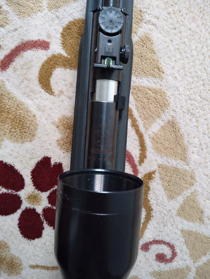 Havalı tüfek ve dürbün