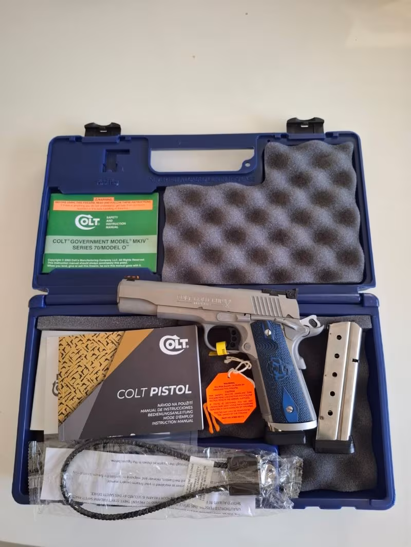 KAMU PERSONELİNDEN KULLANILMAMIŞ COLT GOLD TROPHY 9X19