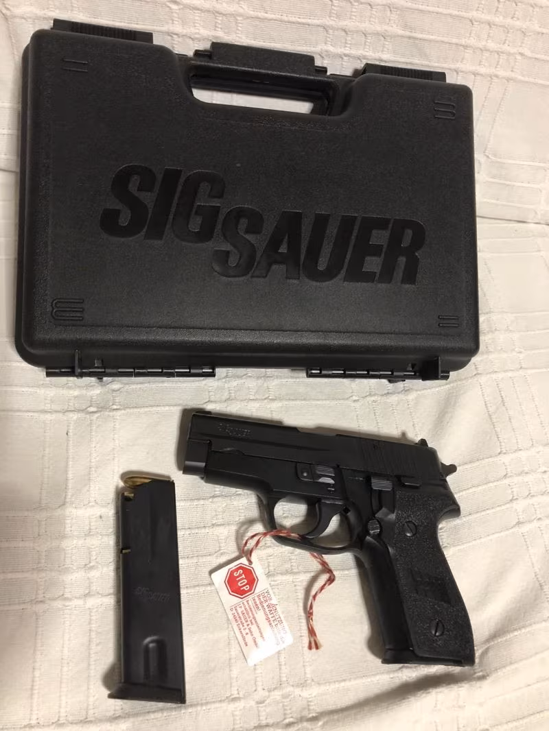 SADECE DENEME ATIŞI YAPILAN SIG SAUER