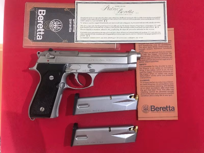 BERETTA 92 FS İNOX STAINLESS - ÇİFT JARJÖR