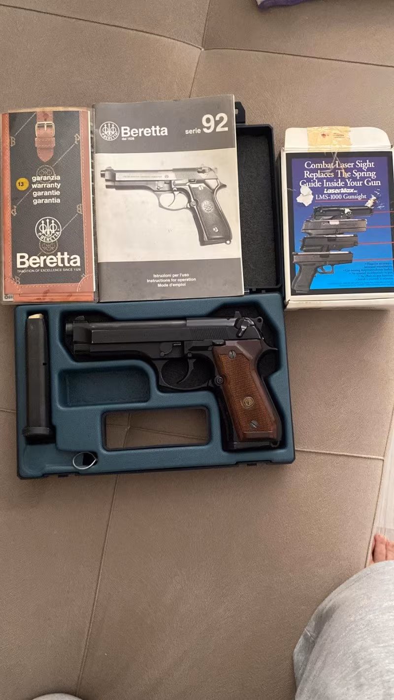 Orjinal Lazerli Model Tertemiz FS 92 İtalyan Beretta