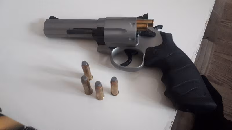Yerli Revolver SR 38 4 inç Paslanmaz Mat