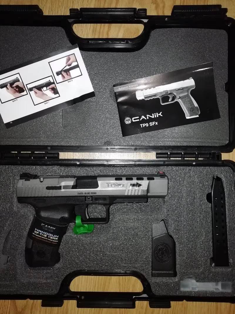 Canik tp9 sfx tungsten ruhsat sahibinden  0 kullanılmamış