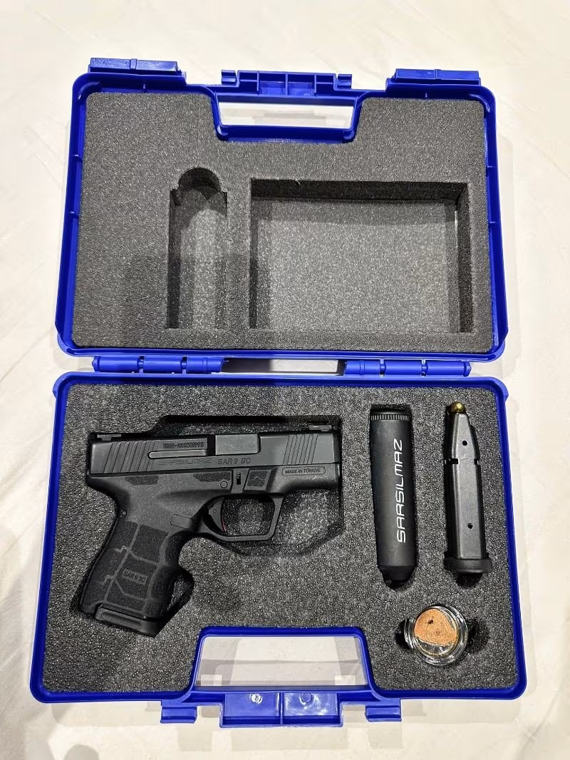 SIFIR ayarında kutulu ruhsatlı Sarsılmaz Sar9C