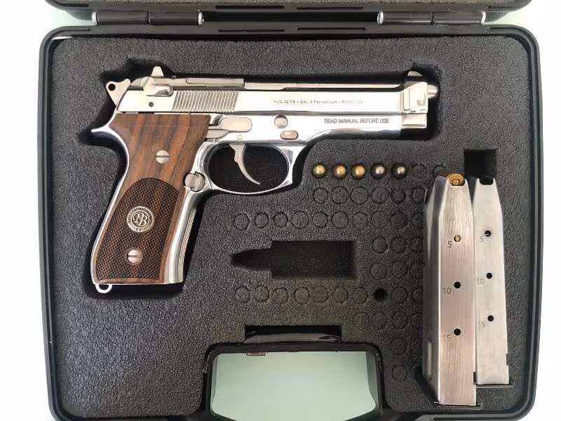 SIFIR BERETTE F92 FS ORJİNAL KROM