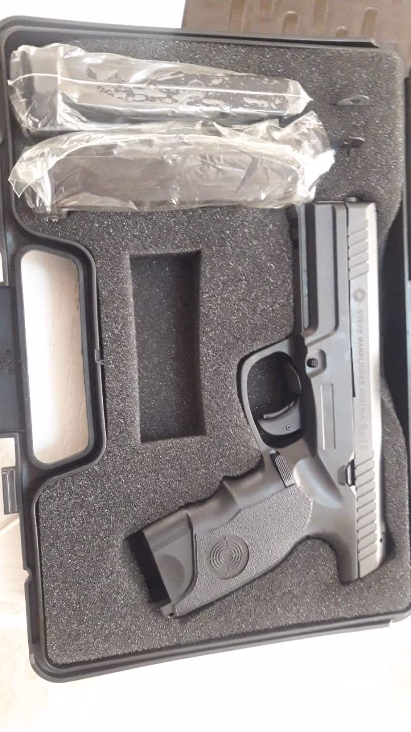 HENÜZ BİR MERMİ DAHİ SIKILMAMIŞ, SIFIR STEYR L9-A1(17+1)