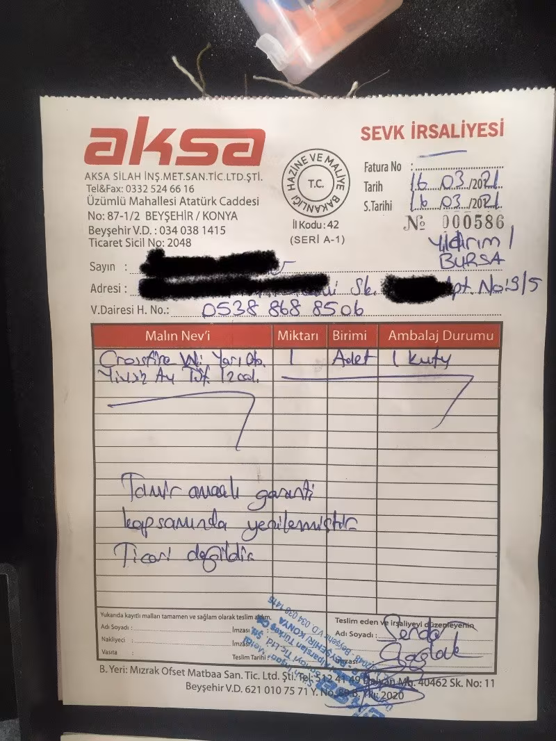 Aksa Crossfire Wi 12ga