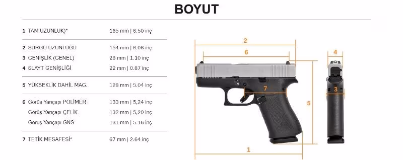 SIFIR GLOCK 43X SİLVER SLİDE SAHİBİNDEN...