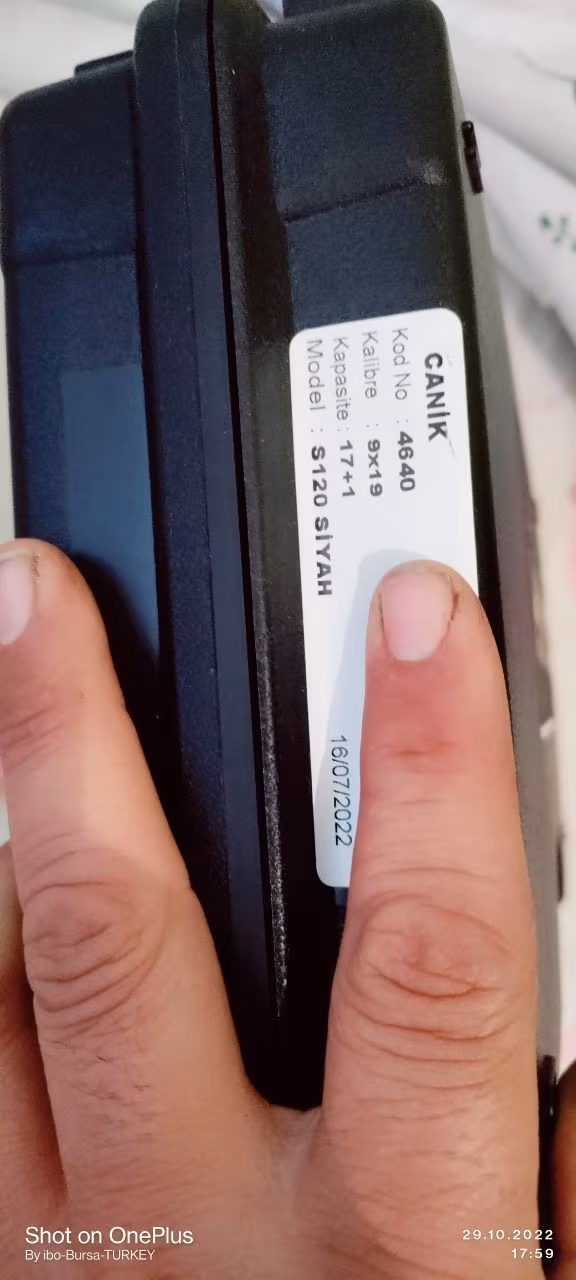 Çok Temiz Sıfır Atış Canik s120