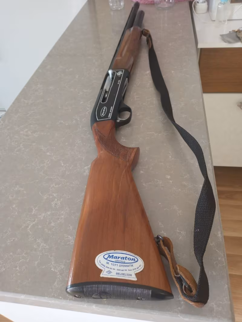 Emekli polisten temiz Maraton tüfek