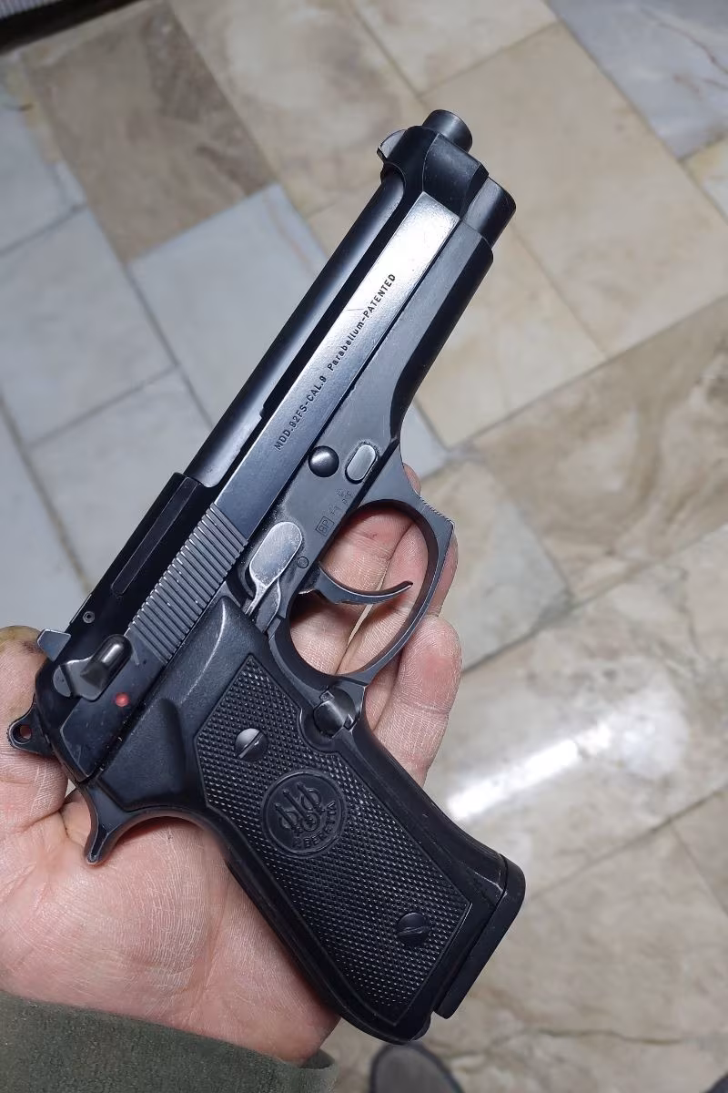 RUHSATLİ ORJİNAL ter temiz Beretta Mod 92 Fs