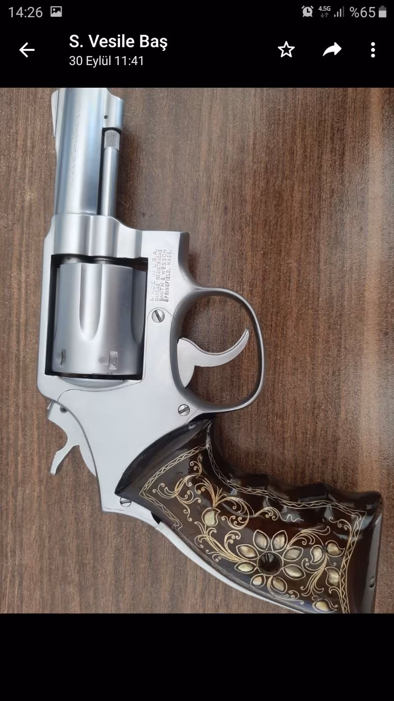 HASTASINA TOPLU SMITH WESSON 38 Cal SPECIAL