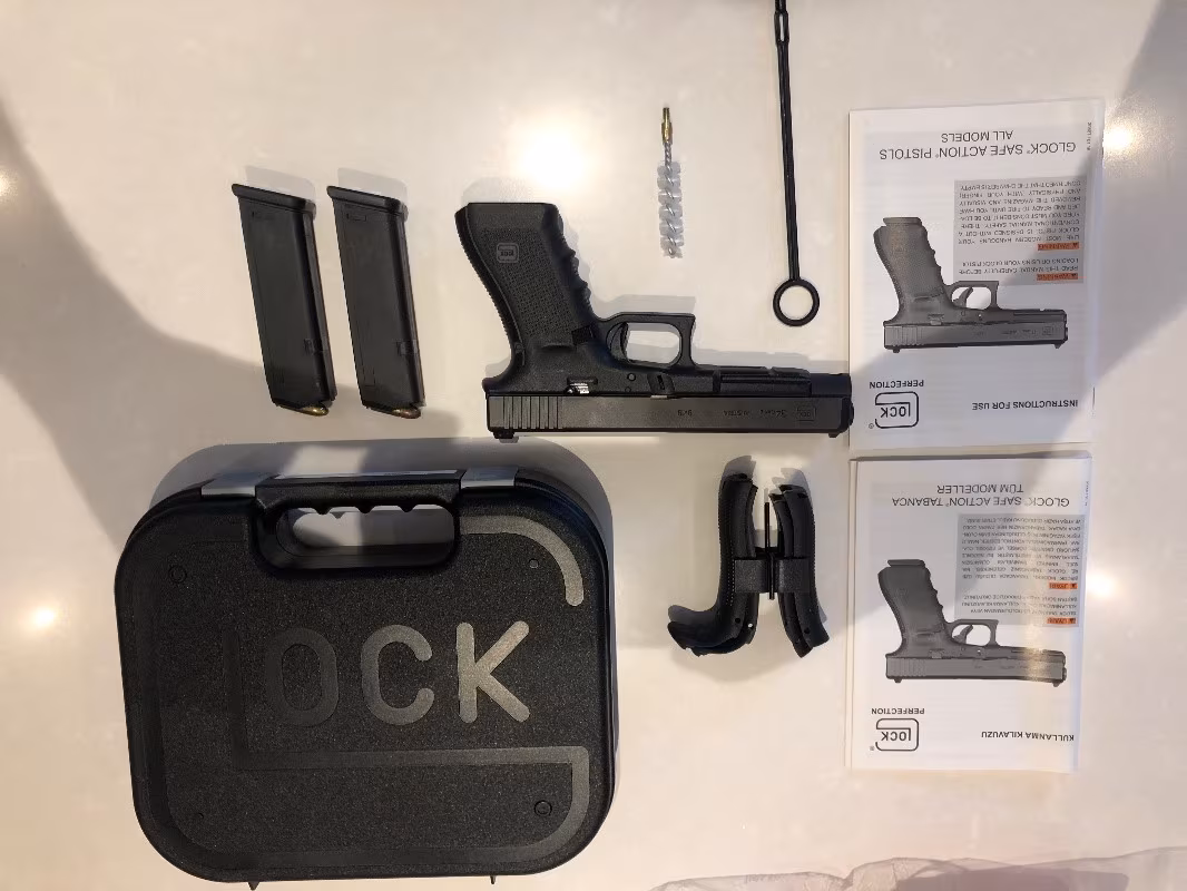 Sıfır ayarında kamu personelinden glock 34 gen 4 9x19