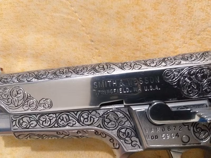 SMITH WESSON KROM KAPLAMA ÖZEL İSLEME